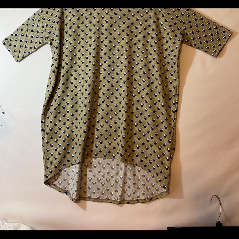 LuLaRoe High Low top Size XS Minnie Mouse NWOT